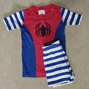 Hanna Andersson Marvel Spider-Man Organic Cotton Pajamas Size 4